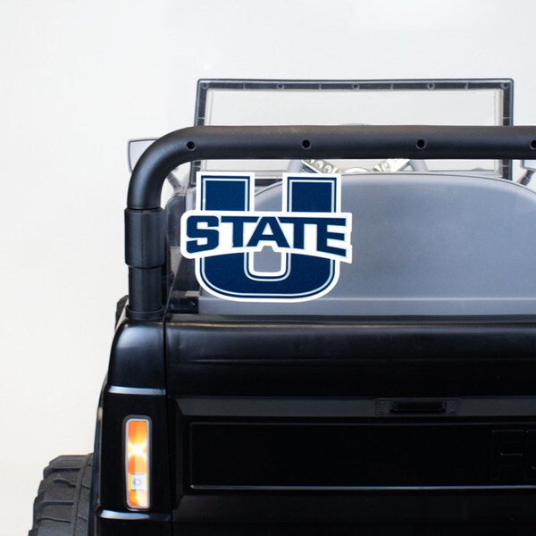 utah state decal 6 inch navy